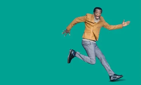 Stephen K Amos: ‘My Toes Are Hideous’ Plus They’re Connected on the Most Gaunt Legs You’ve Ever Seen.